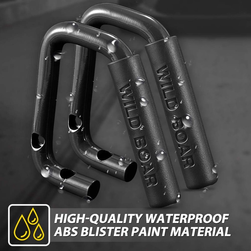 KATUR Front Grab Handle Grab Bar Compatible with Jeep Wrangler