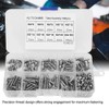 M3 Flat Head Phillips Screws Set, 340 Pieces Stainless Steel