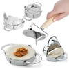 304 Stainless Steel Manual Dumpling Maker Set with Dumpling Wrapper