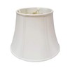 Royal Designs Modified Bell Lamp Shade, White, 10 x 16