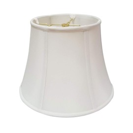 Royal Designs Modified Bell Lamp Shade, White, 10 x 16 x 12.5