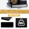 MinBoo Bamboo Appliance Slider,Sliding Tray for Coffee Maker, Kitchen Countertop