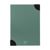Nakabayashi QB-KA4-G Kadop Magnetic Clipboard, A4, Forest Green