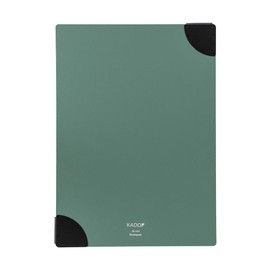 Nakabayashi QB-KA4-G Kadop Magnetic Clipboard, A4, Forest Green