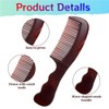2Pcs Dandruff Comb,Multifunctional Hollow Tooth Scalp Sweep Combs Dandruff Remover,