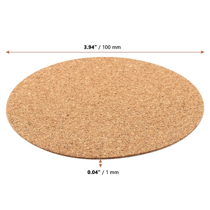 LEXININ 200 PCS 4 x 4 Inch Self Adhesive Round