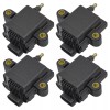 Caltric 4-Pack Ignition Coils for Mercury Outboard 40 50 60