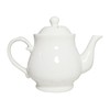 White Porcelain Teapot, Lotus Tea Pot Coffee Tea Water Pot