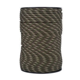 Alomejor Paracord Survival 9 Strand Braid Polypropylene Rope Multifunctional Roll for Outdoor Activities Emergency