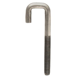 Boat Squared J-Bolt 206129 | 5 1/2 x 1 7/8 Inch Steel