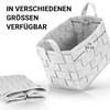 N8WERK Felt Storage Basket with Handle, 35 x 25 x