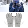 USB Heated Gloves Thicken Detachable Electronic Warming Knitted Gloves for