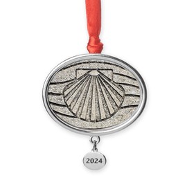 CafePress El Camino Shell, Pavement, Spai Year Ornament