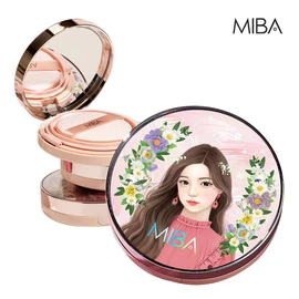 MIBA King Cushion Season 2 Original + Refill 25g Large Capacity MIBA (No. 21) / 미바 왕쿠션 시즌2 본품+리필 구성 25g 대용량 MIBA (21호)