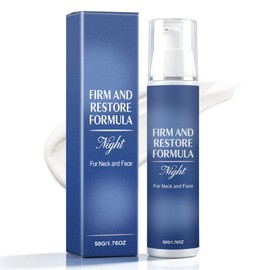 Firm and Restore Night Formula by Chelsea Lab, Firm Restore Night for Face and Neck, Firming Facial Moisturizer for Smoother-Looking Skin, Overnight Hydration, 50ml