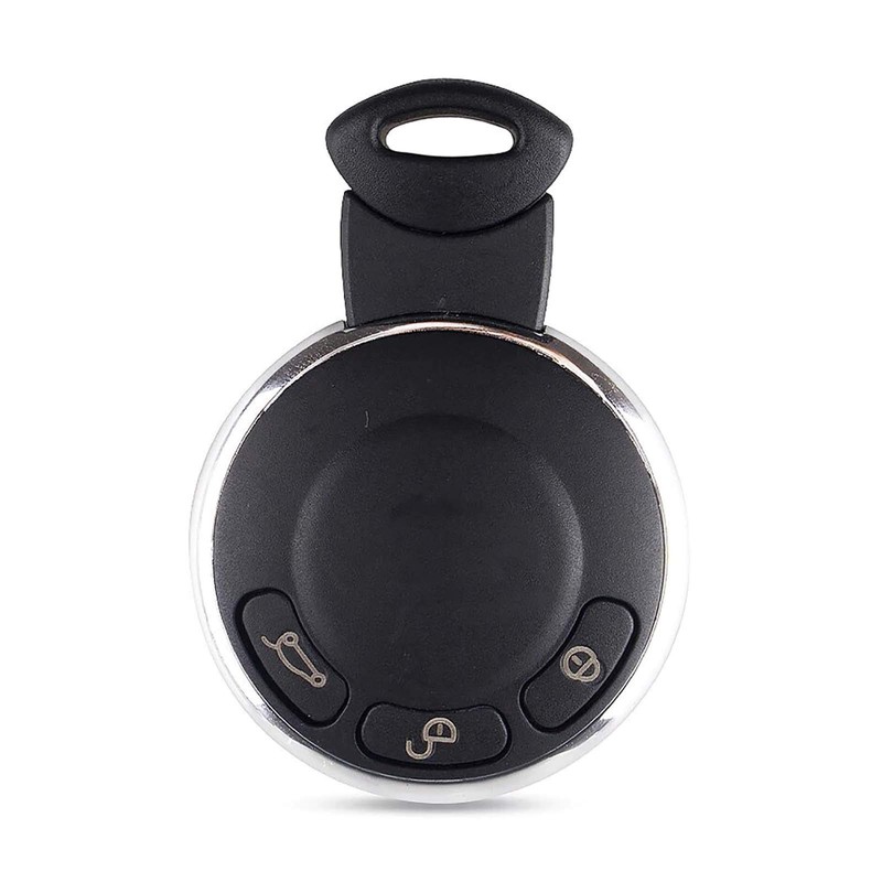 Ellenne Black Plastic Car Key Shell Case Cover for Mini