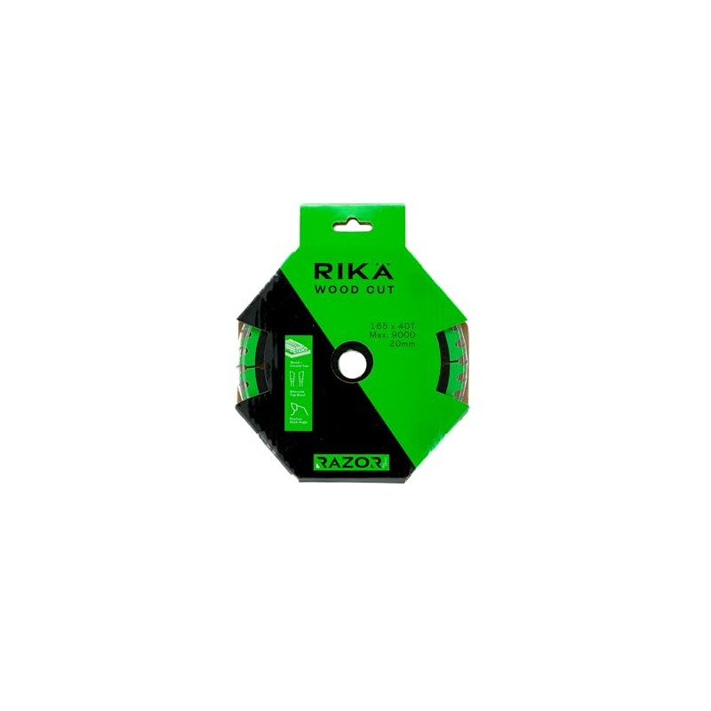 Rikä TCTR006 Razor Pro TCT Circular Saw Blade 165mm x