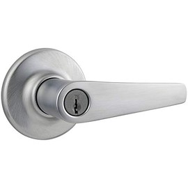 Kwikset 462DL Maximum Series Delta Storeroom Keyed Entry Door Lever - Satin Chrome