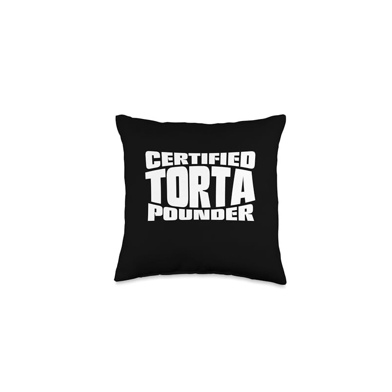 Certified Torta Pounder Throw Pillow