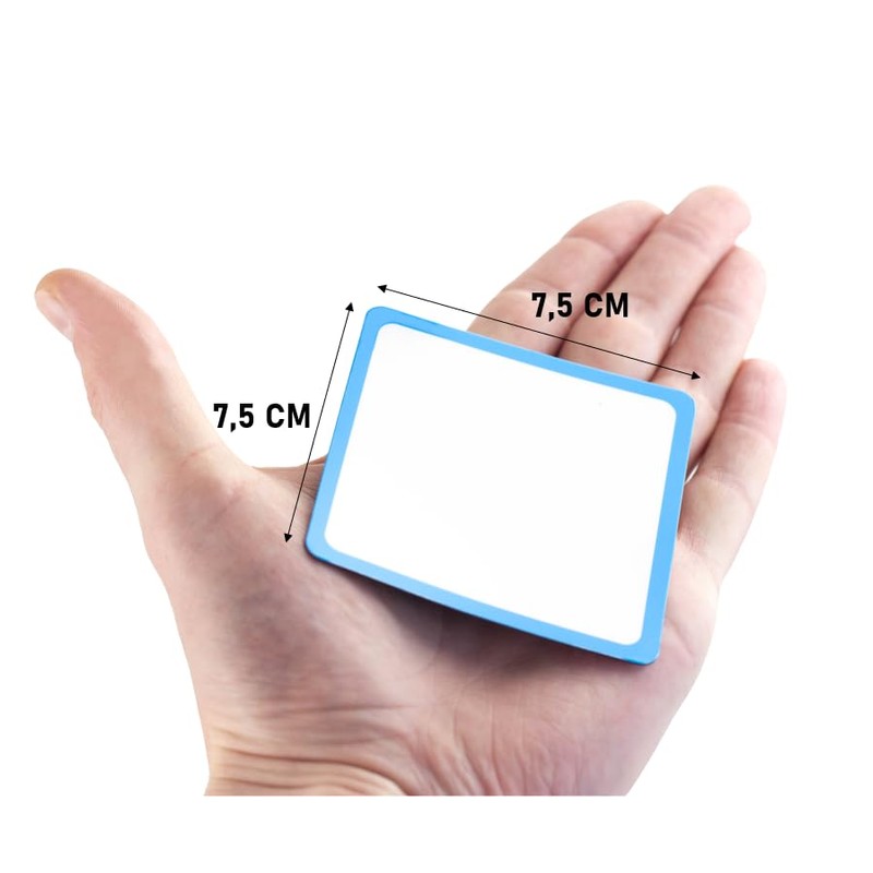 Dry Erase Magnets Set - 25 Pack Includes Marker -