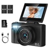 4K Digital Camera for Photography, Autofocus Anti-Shake 64MP Vlogging Camera