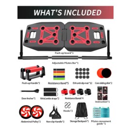 Lakxsf Home Gym Exercise Equipment Portable Workout System                                                                                            