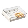 Egg Storage Box Drawer Design 48 Eggs Holder Plastic Refrigerator