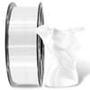 MIKA3D Silk Shiny White PLA Filament, 1KG 2.2Lbs 3D Printing