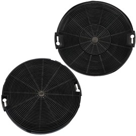 SPARES2GO EFF75 Type Carbon Filters For Electrolux Oven Cooker Hood (Pack of 2)
