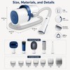 2.5L Pet Grooming Vacuum Kit – 3 Suction Modes with
