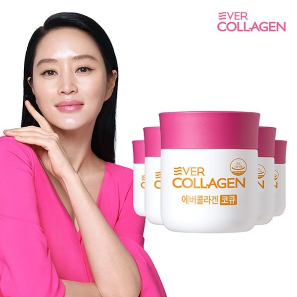 Ever Collagen CoQ 20 weeks (5 bottles), single option / 에버콜라겐 코큐 20주(5병), 단일옵션