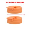 Silicone Slim Can Lids Beverage Can Cover Protector for Slim