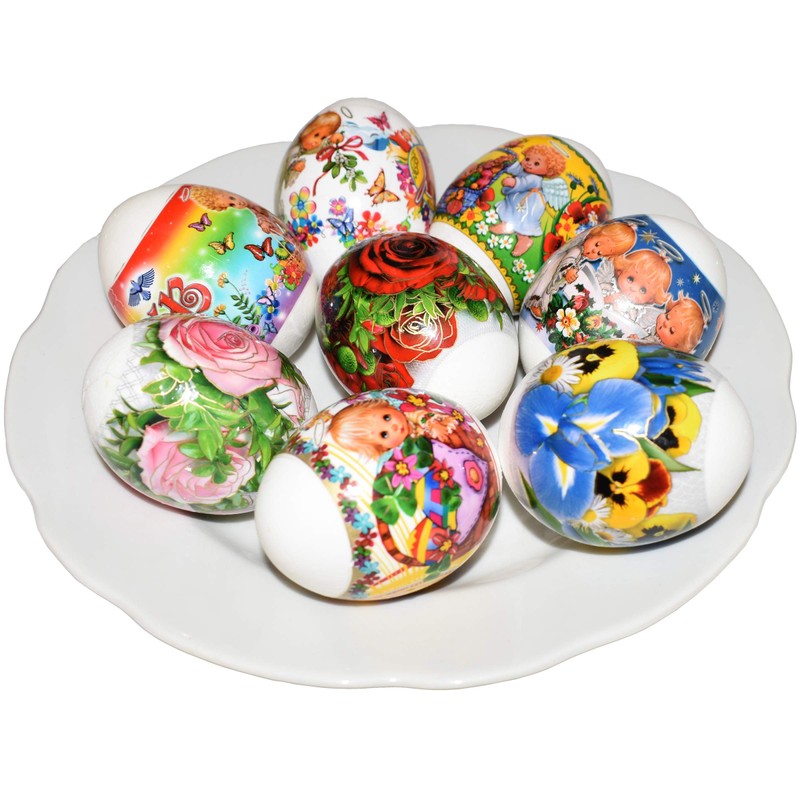 Funda termorretráctil para decoración de huevos de Pascua Pysanka Pysanky