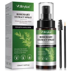 Rosemary Water for Hair, Care for Thin, Dry & Brittle Hair, Vitalising Rosemary Water for Hair & Skin, Vegan, 120 ml