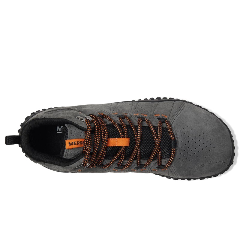 Merrell Men's Wrapt MID WP Ankle Boot, New Granite, 11.5