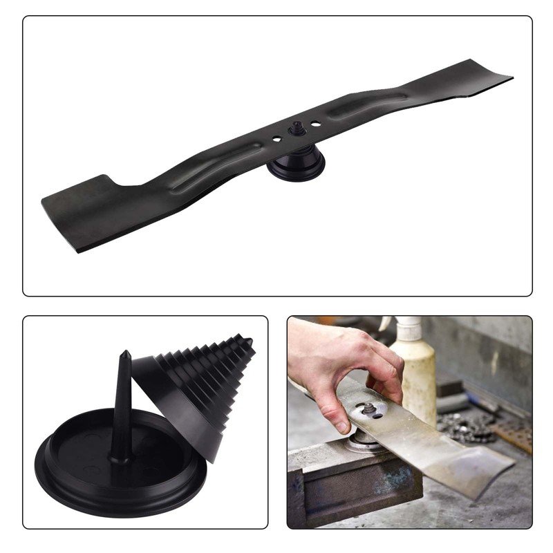 ASTARON 4 PCS Lawn Mower Blade Sharpener(UPGRADED) for Drill and