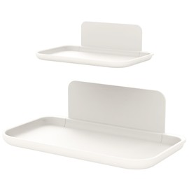 Linkidea 2 Stück Schilfrohr-Diffusor-Halter, Wandmontage, kein Bohren, Aromatherapie-Diffusor, Standregal, Aufbewahrungshalter für Haushalt, Raumduft, Schilfrohr-Diffusor-Rack für Badezimmer, Dusche