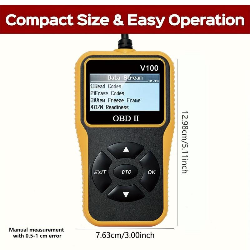 Automotive OBD2 Diagnose Scanner for Fall, Code Reader, Engine Fault Code