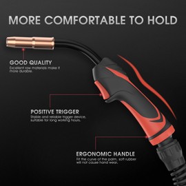 YESWELDER MIG Welding Gun Torch Stinger 15ft (4.5m) 250Amp Replacement for Lincoln Magnum 250L K533-7