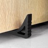 Sliding Door Stopper, Set of 4, Strong Fixing, Rubber, Resilient,