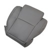 SecosAutoparts Driver Side Bottom Replacement Leather Seat Cover Graphite Gray