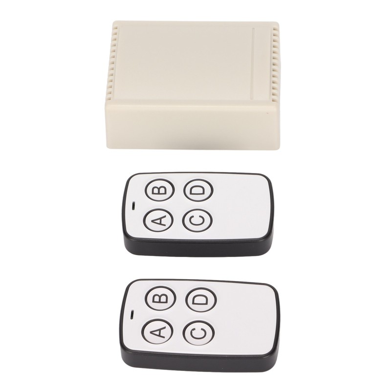 12V Learning Code 4 Way Remote Control Switch 433MHz Copy