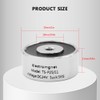 TOMSHIELE 50N 25 x 11 mm Micro imán eléctrico de