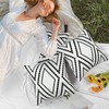 Dremisland Black and White Boho Pillow Covers 18 x 18