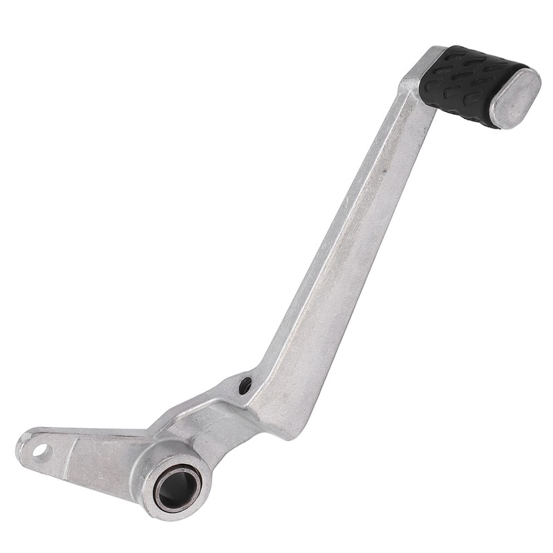 Rear Brake Foot Pedal Lever Silver Aluminum High Strength Replacement