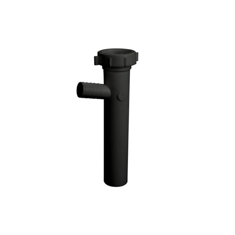Highcraft Plastic Branch Tailpiece 1-1/2" x 8" with 3/4" Branch