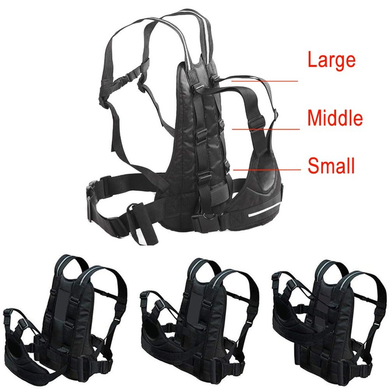 Jolik Child Motorcycle Harness Adjustable with Two Handles, Breathable Material