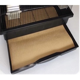 BirdCageLiners - Small Cages - Pick-Your-Size - 150 Pre-Cut Sheets - 16 x 16-200 Ft. 40 Pound Paper