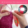 Counting Crochet Hook Set Digital, Ergonomic Crochet Hooks with LED