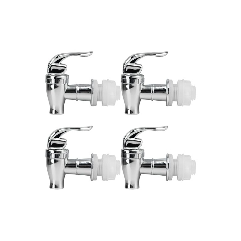 4 Pcs Drink Dispenser Spigot Replacement, Plastic Water Jug Spigot